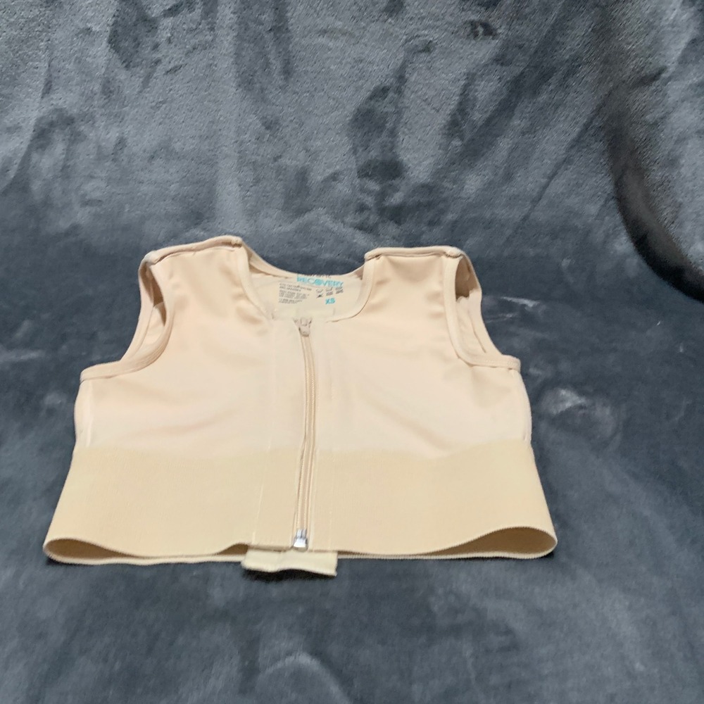 Marena Compression Vest Women XS Recovery Beige Medical Grade EUC